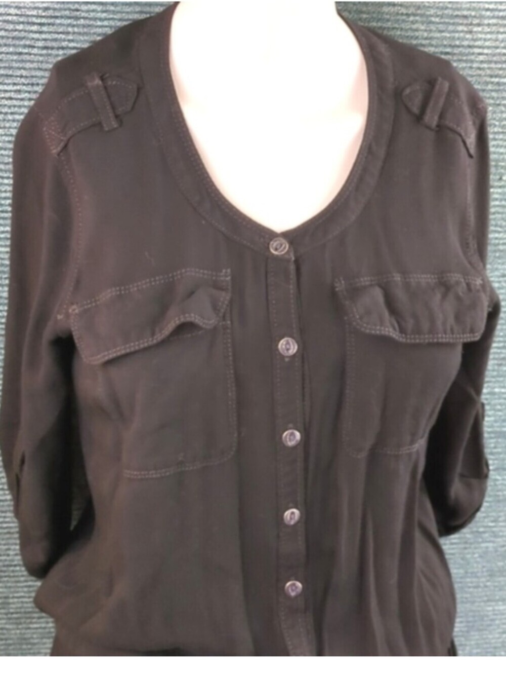 Express Button Front Romper - Picture 8 of 13